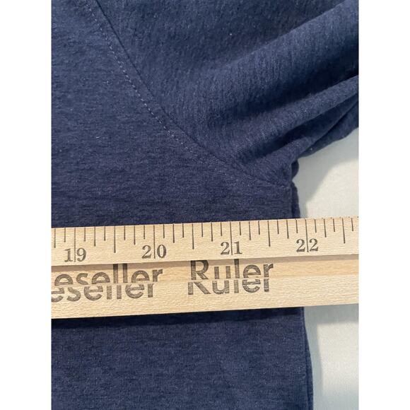 01.ALGO Shirt Mens Large Navy Blue Sustainable Quick Dry Moisture Wicking UPF 40 - Picture 5 of 7